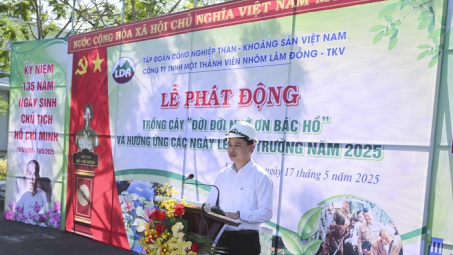 Công ty Nhôm Lâm Đồng - TKV: Phát động trồng cây Đời đời nhớ ơn Bác Hồ