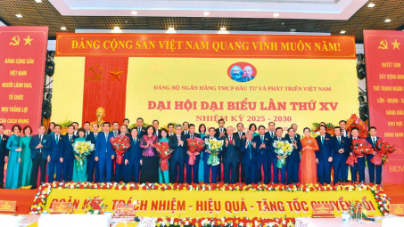 Đảng bộ BIDV tổ chức thành công Đại hội đại biểu lần thứ XV, nhiệm kỳ 2025 - 2030