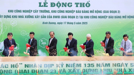 Becamex IDC (BCM) khởi công 2 dự án khu công nghiệp “khủng”