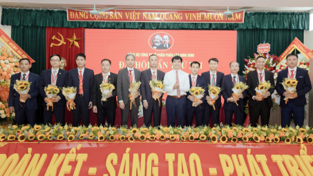 Công ty CP Phân lân Ninh Bình tổ chức thành công Đại hội Đảng bộ nhiệm kỳ 2025 - 2030