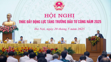 Thủ tướng Chính phủ chủ trì Hội nghị thúc đẩy động lực tăng trưởng đầu tư công