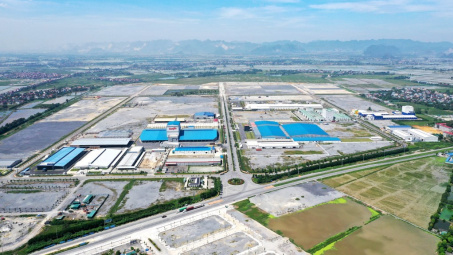 Hà Nam: Đẩy mạnh xây dựng hạ tầng kỹ thuật tại các cụm công nghiệp mới