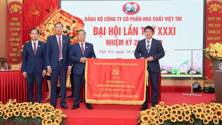 Đại hội Đảng bộ Công ty CP Hóa chất Việt Trì lần thứ XXXI, nhiệm kỳ 2025-2030: Vững bước trên hành trình phát triển mới