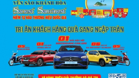 Yến sào Khánh Hoà: Dành 100 tỷ đồng tri ân khách hàng