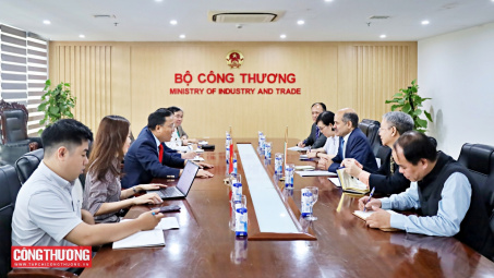 Việt Nam - Ấn Độ tăng cường hợp tác năng lượng tái tạo và điện hạt nhân