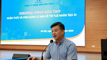 Công ty Xăng dầu khu vực 1 hoàn tất khóa đào tạo AI cơ bản