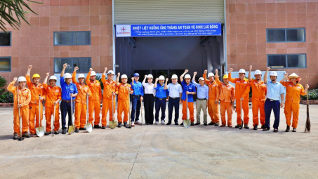 Thủy điện An Khê - Ka Nak: Hưởng ứng Tháng công nhân và Tháng hành động về ATVSLĐ năm 2025