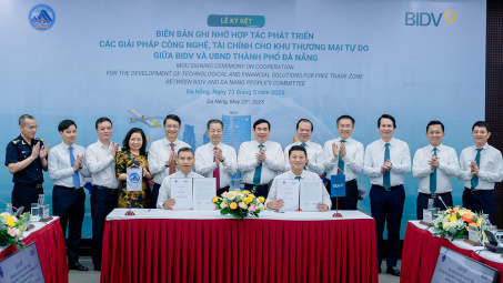 Đà Nẵng ký kết hợp tác với BIDV phát triển Khu thương mại tự do