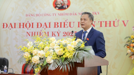 Công ty Nhôm Đắk Nông - TKV tổ chức thành công Đại hội Đảng bộ lần thứ V