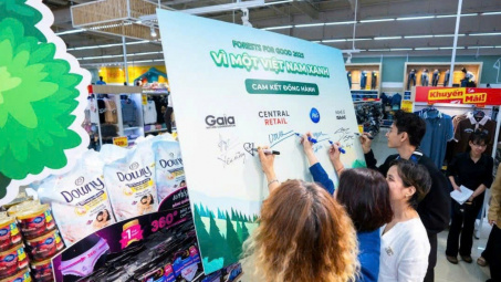 P&G Việt Nam và Central Retail Việt Nam phát động chương trình trồng rừng năm 2025