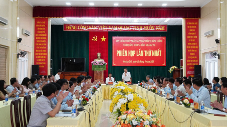Sáp nhập Quảng Bình và Quảng Trị: Hoàn thành sắp xếp cán bộ cấp xã trước ngày 1/7/2025