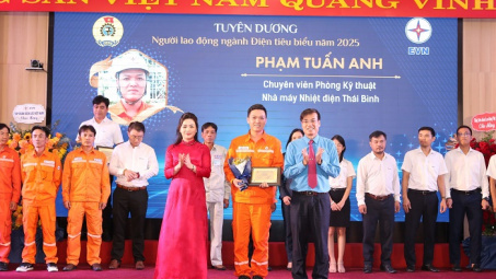 Câu chuyện về một người thợ điện tiêu biểu tại Nhiệt điện Thái Bình