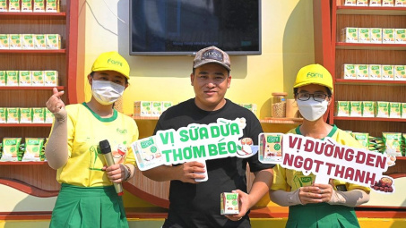 Mảng sữa đậu nành tăng tốc, Đường Quảng Ngãi (QNS) báo doanh thu tháng 4 tăng 12%