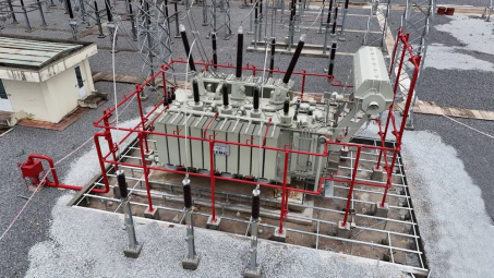 PTC1 hoàn thành đóng điện vận hành lâu dài MBA AT1 Trạm biến áp 220kV Hải Hà