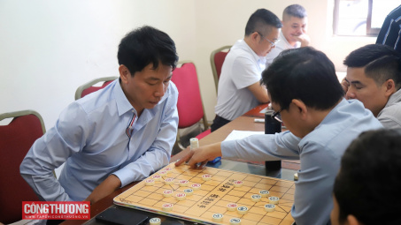 Giải đấu Cờ tướng mở màn Hội thao Bộ Công Thương lần thứ XIII