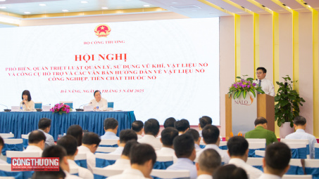 Bộ Công Thương quán triệt, phổ biến Luật Quản lý, sử dụng vũ khí, vật liệu nổ và công cụ hỗ trợ