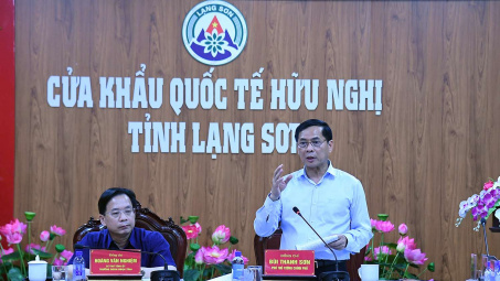 Phó Thủ tướng Bùi Thanh Sơn: Không để hình thành các điểm nóng, tụ điểm buôn lậu, vận chuyển trái phép hàng hóa