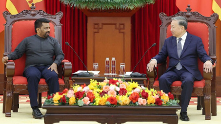 Tổng Bí thư Tô Lâm: Việt Nam mong muốn hợp tác với Sri Lanka trong phát triển kinh tế - xã hội