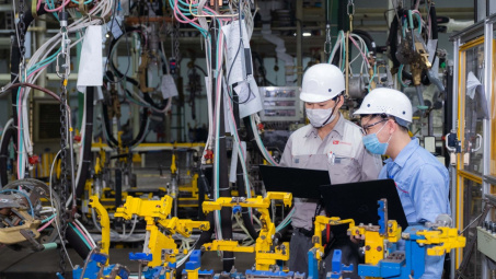 Công nghiệp chế biến, chế tạo 4 tháng tăng trưởng hai con số