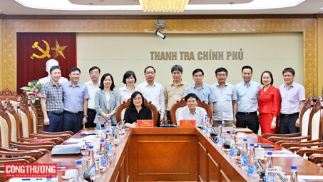 Bộ Công Thương bàn giao Thanh tra Bộ về Thanh tra Chính phủ