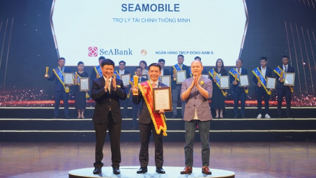 Ngân hàng số SeAMobile được xếp hạng 5 sao tại Giải thưởng Sao Khuê 2025