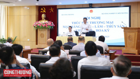 Bộ Công Thương tổ chức Hội nghị thúc đẩy thương mại mặt hàng nông, lâm, thủy sản Việt Nam - Hoa Kỳ