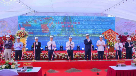 Ninh Bình: Động thổ xây dựng Nhà máy công nghệ cao BEI KE YUAN tổng vốn đầu tư gần 1.400 tỷ đồng