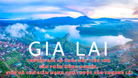 Gia Lai: Chuyển đổi số thúc đẩy tiêu thụ sản phẩm nông nghiệp, giúp bà con giảm mạnh phụ thuộc vào thương lái