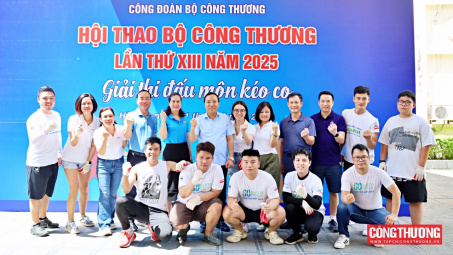 Tạp chí Công Thương đăng quang ngôi vô địch Kéo co tại Hội thao Bộ Công Thương 2025