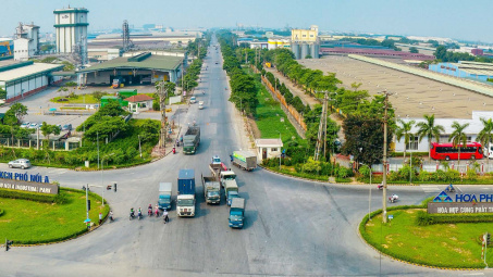 Quỹ đất khu công nghiệp của Tập đoàn Hòa Phát (HPG) gần cán mốc 2.000 ha