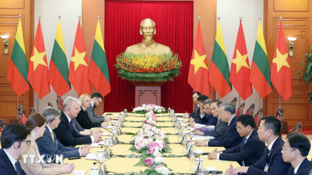 Tổng Bí thư: Thúc đẩy quan hệ song phương Việt Nam - Litva phát triển mạnh mẽ, thực chất