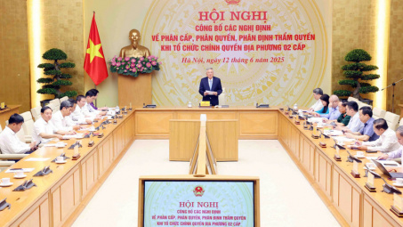 Chính phủ ban hành 28 nghị định về phân cấp, phân quyền, phân định thẩm quyền chính quyền địa phương hai cấp