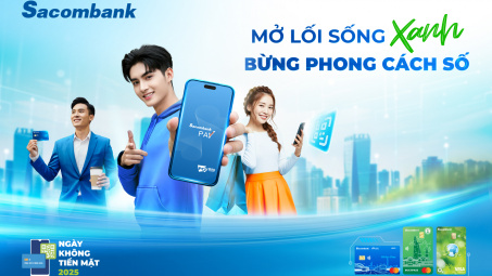 Ngân hàng Sacombank đồng hành cùng “Ngày không tiền mặt 2025” góp phần thúc đẩy kinh tế số