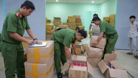 Tây Ninh: Triệt phá cơ sở sản xuất kem trộn quy mô lớn lên tới 12 tấn