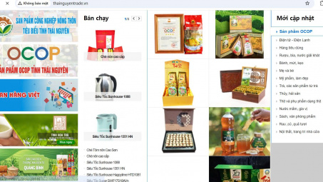 Thái Nguyên: Nâng tầm sản phẩm địa phương bằng công nghệ cao