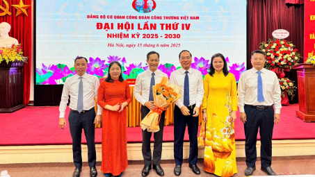 Đại hội IV Đảng bộ Cơ quan Công đoàn Công Thương: Đoàn kết - Dân chủ - Phát triển