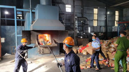 Phú Yên giám sát tiêu hủy hàng hóa vi phạm trị giá hơn 2,5 tỷ đồng