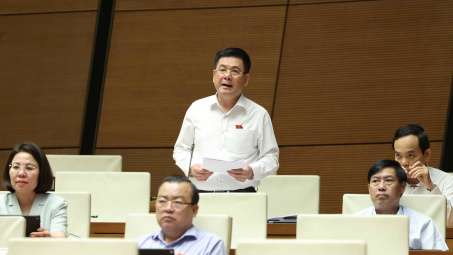 Bộ trưởng Nguyễn Hồng Diên trao đổi một số vấn đề liên quan đến ngành Công Thương tại Kỳ họp thứ 9