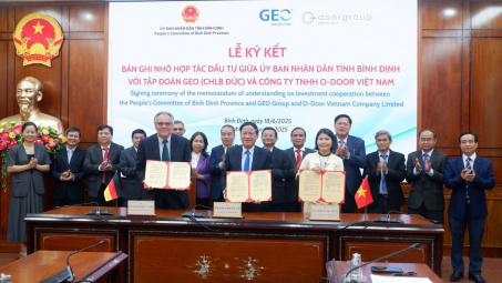 Bình Định: Tập đoàn của Đức cam kết "rót" 50 triệu USD phát triển nhân lực năng lượng tái tạo