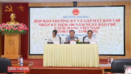 Bộ Công Thương họp báo thường kỳ quý II/2025