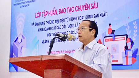 Hậu Giang: Nâng cao năng lực quản lý và kinh doanh số cho doanh nghiệp, hộ kinh doanh