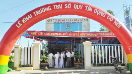 Quỹ tín dụng nhân dân Gò Nổi thông báo về việc sửa đổi, bổ sung Giấy phép hoạt động