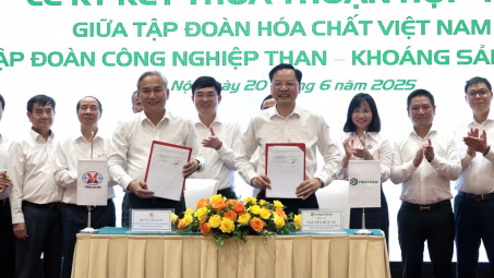 TKV ký kết thỏa thuận hợp tác với Tập đoàn Hóa chất Việt Nam