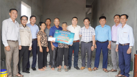 Nhà máy Nhiệt điện Thái Bình 2 hỗ trợ xây dựng nhà Đại đoàn kết cho hộ chính sách tại Thái Bình
