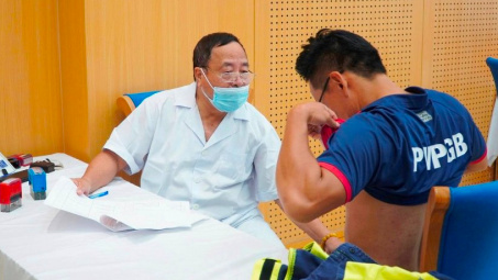 Nhà máy Nhiệt điện Thái Bình 2: Khám phát hiện bệnh nghề nghiệp định kỳ cho hơn 400 CBCNV