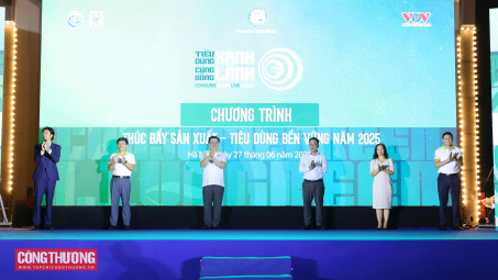 Thúc đẩy sản xuất, tiêu dùng bền vững, kiến tạo kỷ nguyên xanh