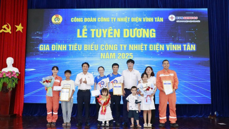 Ngày hội gia đình Công ty Nhiệt điện Vĩnh Tân 2025: Lan tỏa giá trị yêu thương