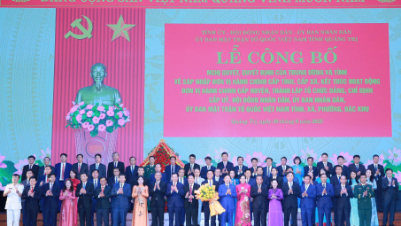 Tỉnh Quảng Trị (mới): Tiềm lực trở thành trung tâm kinh tế tổng hợp của khu vực Bắc Trung Bộ