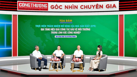 [TỔNG THUẬT TỌA ĐÀM]:  “Thực hiện trách nhiệm mở rộng của nhà sản xuất: Gia tăng hiệu quả công tác bảo vệ môi trường lĩnh vực công nghiệp”