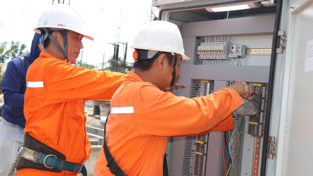 Đồng Nai: Đóng điện thành công máy 3 tại TBA 110kV Tam An nâng tổng công suất lên 189MVA